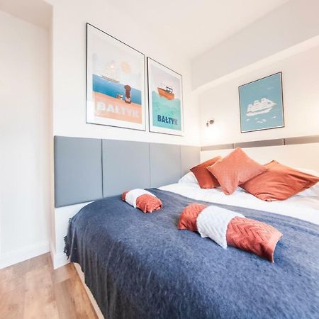 Family Luxury Comfort Old Town Apartament, 1-8, 2 Sypialnie I Salon, Parking W Cenie Danzica Esterno foto