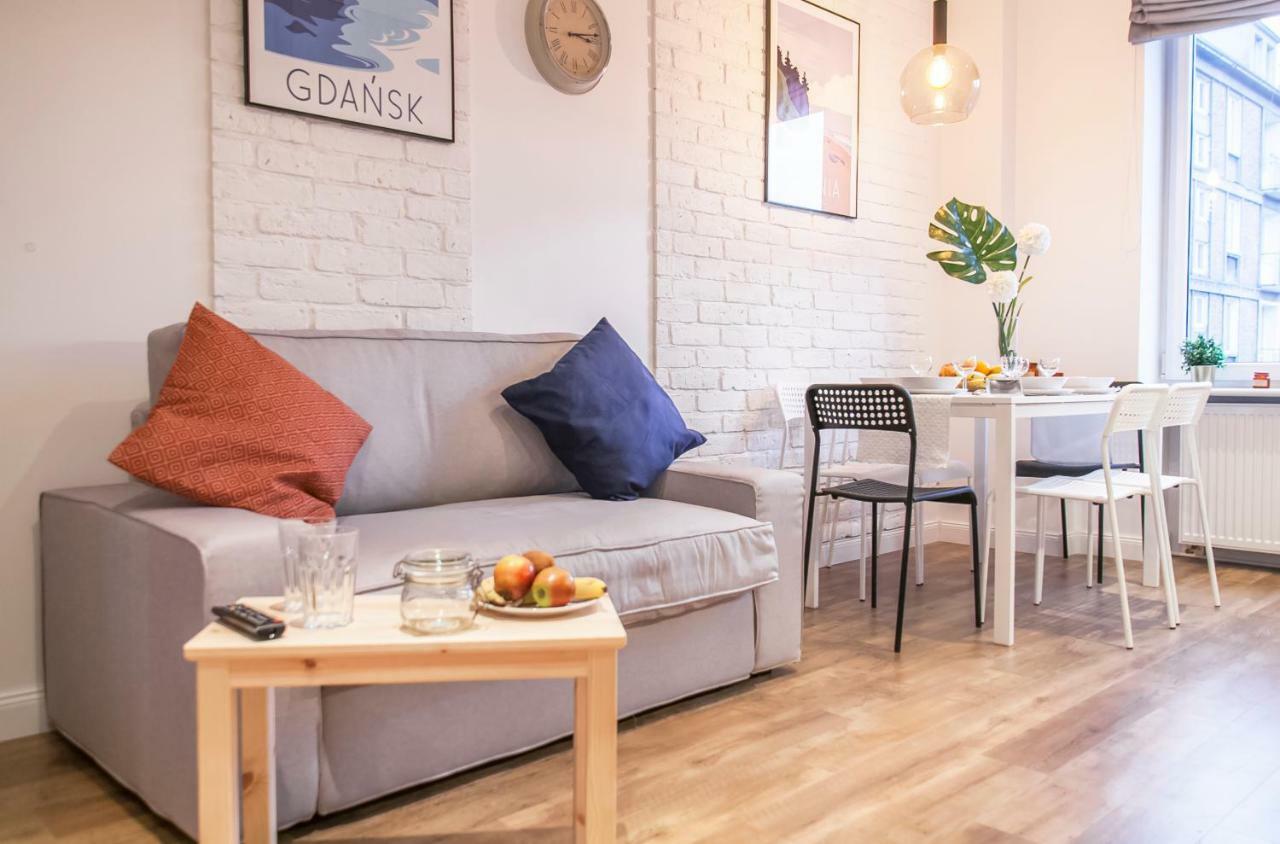 Family Luxury Comfort Old Town Apartament, 1-8, 2 Sypialnie I Salon, Parking W Cenie Danzica Esterno foto